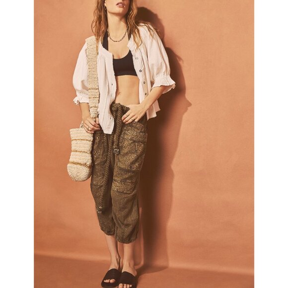 🆕 FREE PEOPLE Lucy Solid Swing Top / Optic White - Picture 14 of 16